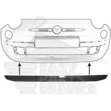 SPOILER DE PARE-CHOC AVANT NOIR pour FIAT PANDA