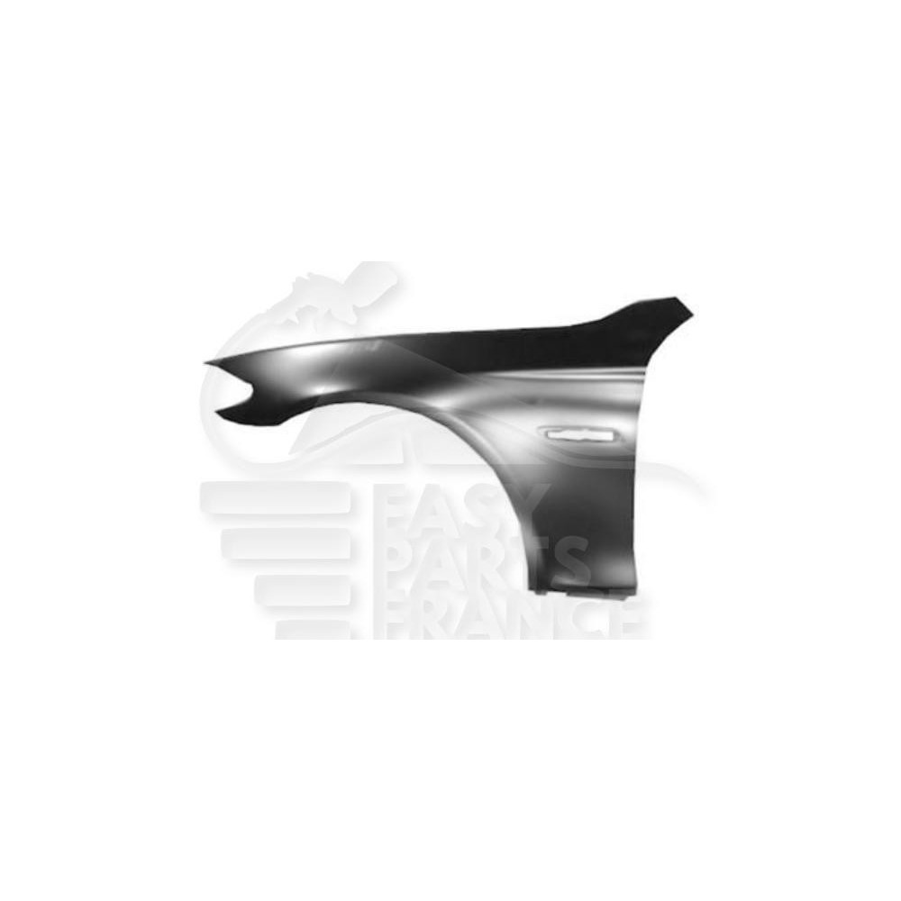 AILE AVANT-GAUCHE AVEC EMPLACEMENT FEU ACIER pour BMW S5 E60
