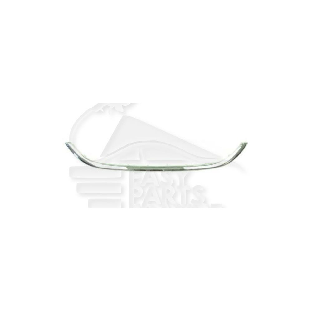 MOULURE DE GRILLE DE CALANDRE INFÉRIEUR CHROMEE pour FIAT TIPO