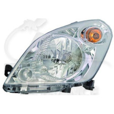 PHARE OPTIQUE GAUCHE H4 ÉLECTRIQUE AVEC MOTEUR pour SUZUKI SPLASH