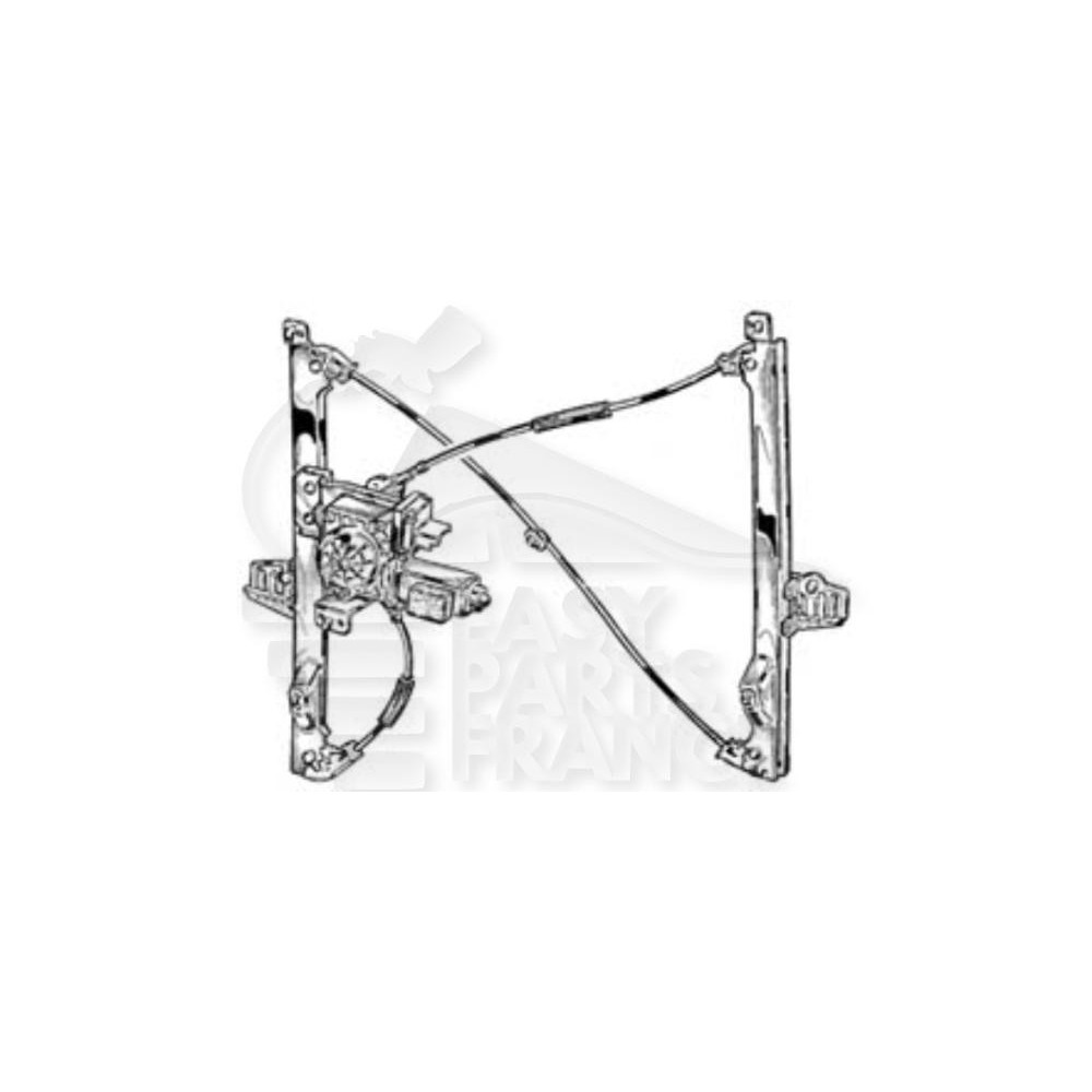 LEVE VITRE AVANT-DROIT ÉLECTRIQUE CONFORT pour CITROEN C2