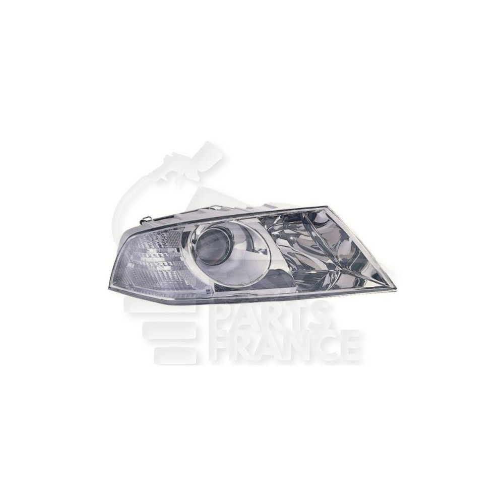 PHARE OPTIQUE DROIT H1+H7 ÉLECTRIQUE AVEC MOTEUR LOOK XENON pour SKODA OCTAVIA