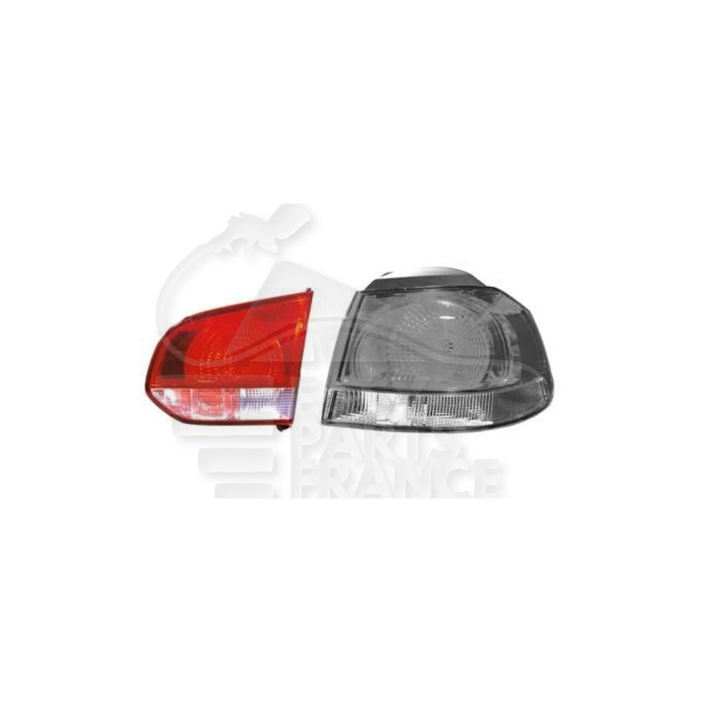 FEU ARRIÈRE-DROIT INTÉRIEUR ROUGE pour VOLKSWAGEN GOLF