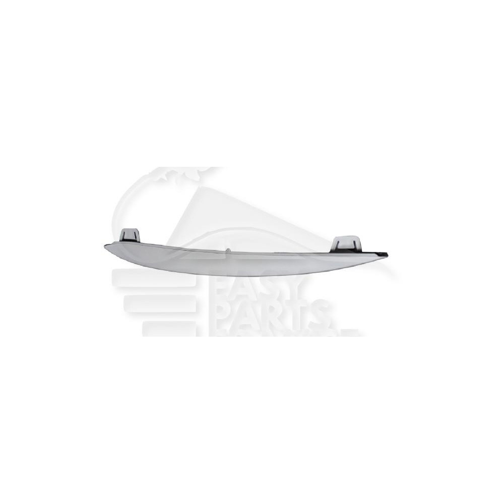 MOULURE DE PARE-CHOC AVANT-GAUCHE A PEINDRE pour BMW S5 E60