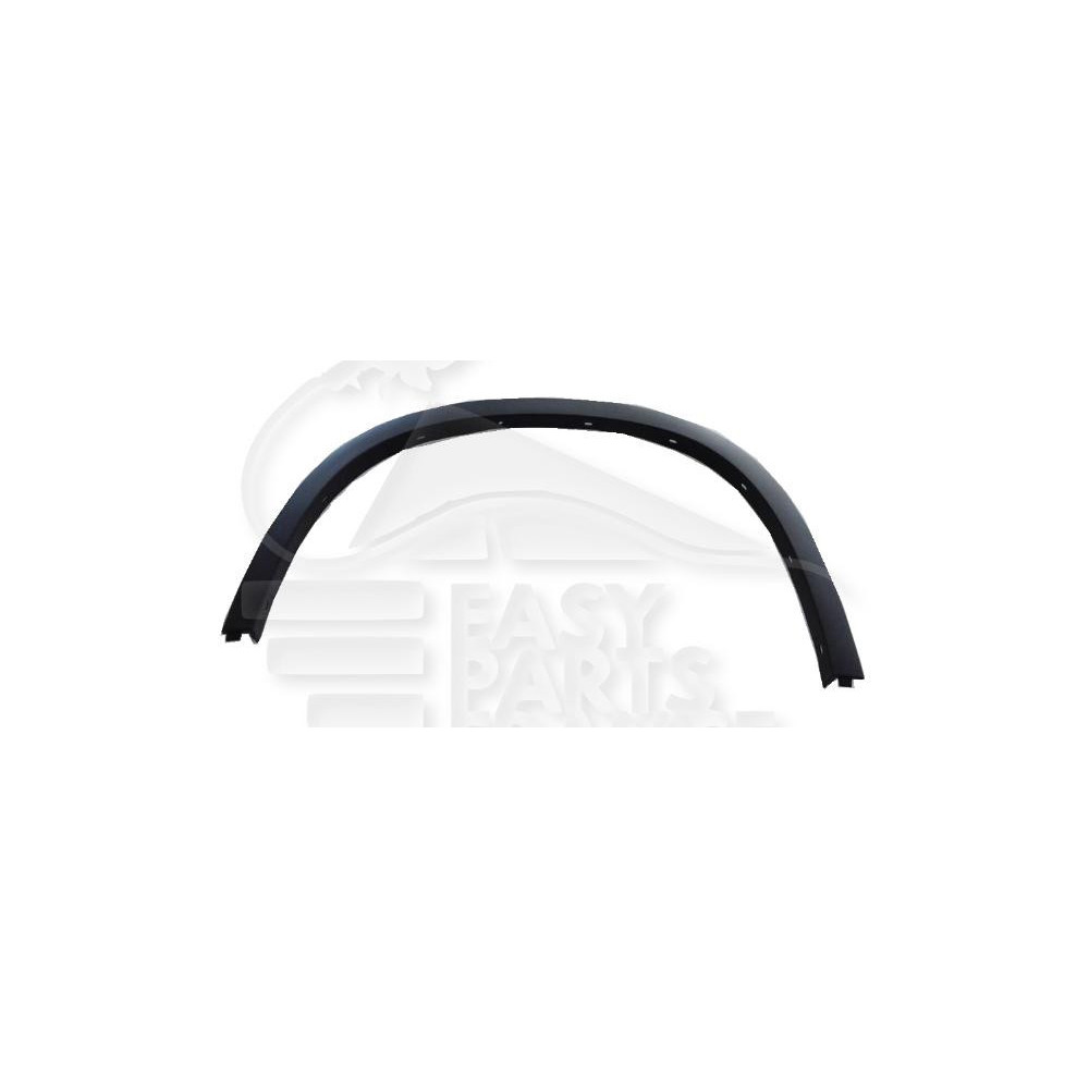 ELARGISSEUR AILE AVANT-GAUCHE NOIR pour BMW X1