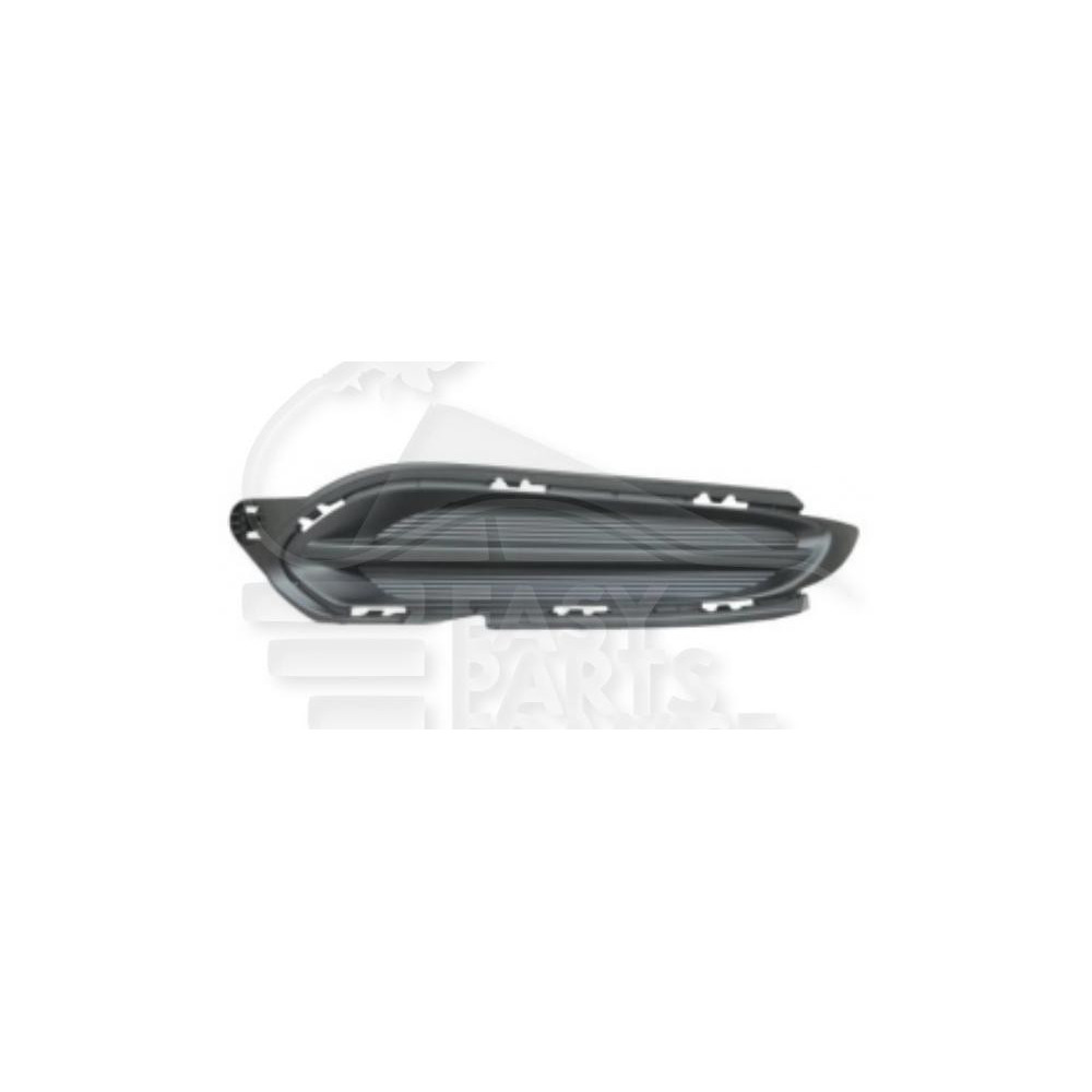 GRILLE DE PARE-CHOC AVANT-DROIT NOIRE pour HONDA HR-V