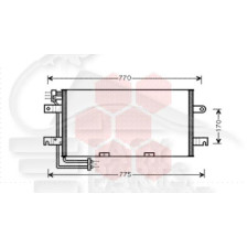 CONDENSEUR TT TYPES 625 X 310 X 22 