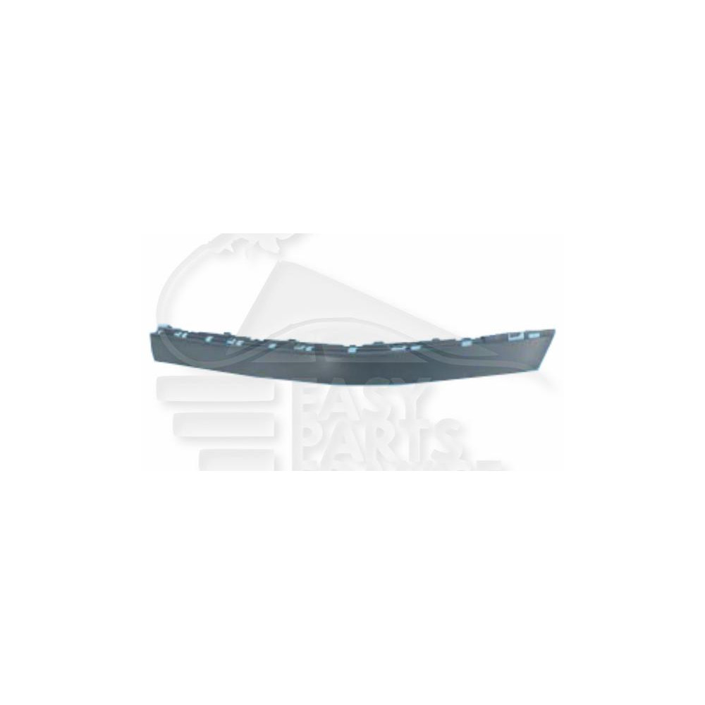 MOULURE DE PARE-CHOC AVANT-GAUCHE - AVEC EMPLACEMENT MOULURE - SANS PACKONTROL pour BMW S7