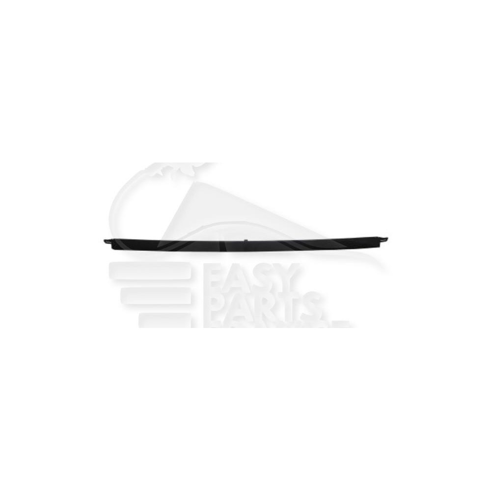 MOULURE DE PARE-CHOC ARRIÈRE CENTRALE PEINTE NOIRE MODÈLE E63 AMG pour MERCEDES CLASSE E - W212 - W213