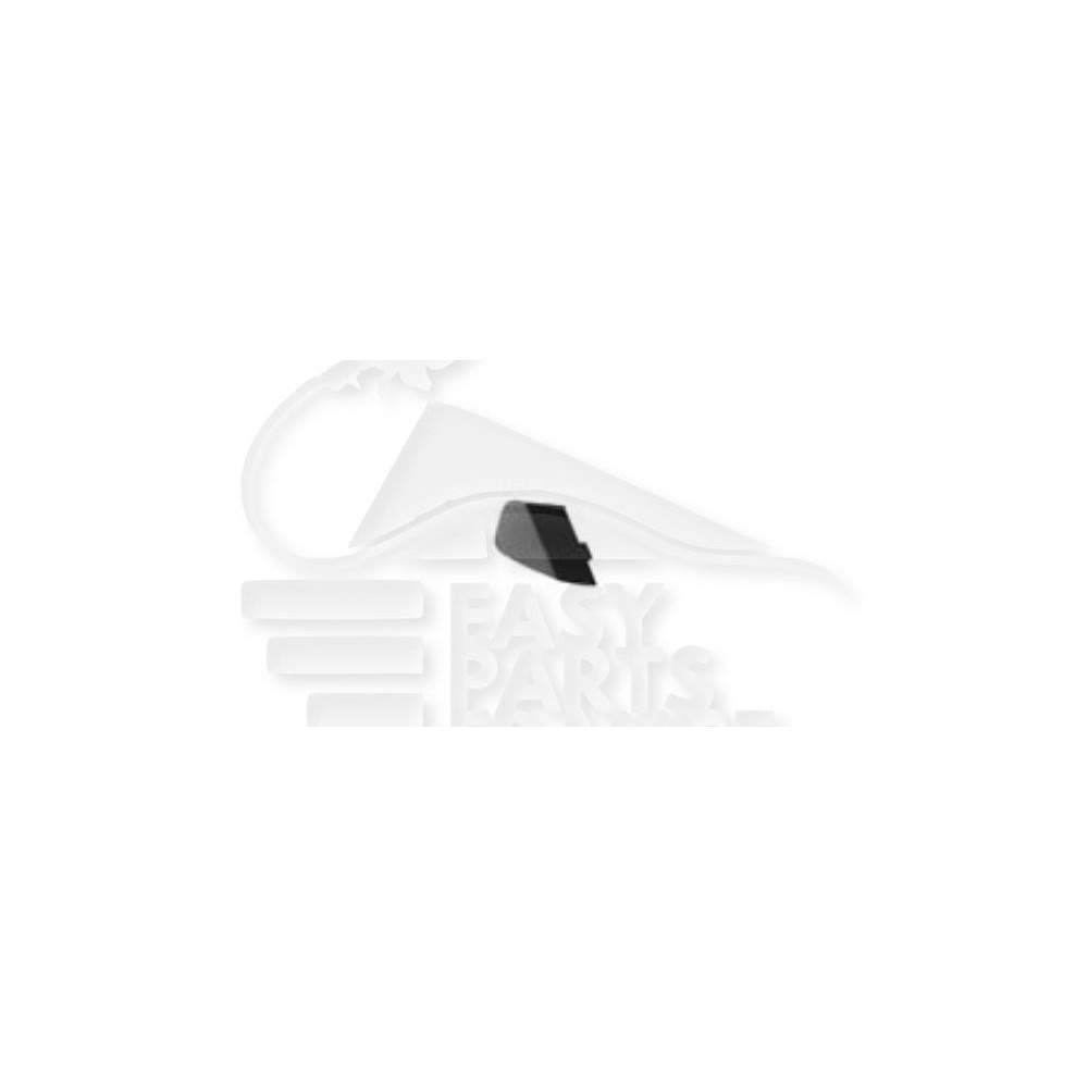 CACHE CROCHET DE PARE-CHOC AVANT A PEINDRE pour FORD FIESTA