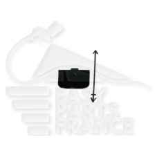 CACHE CROCHET DE PARE-CHOC AVANT A PEINDRE pour BMW S7