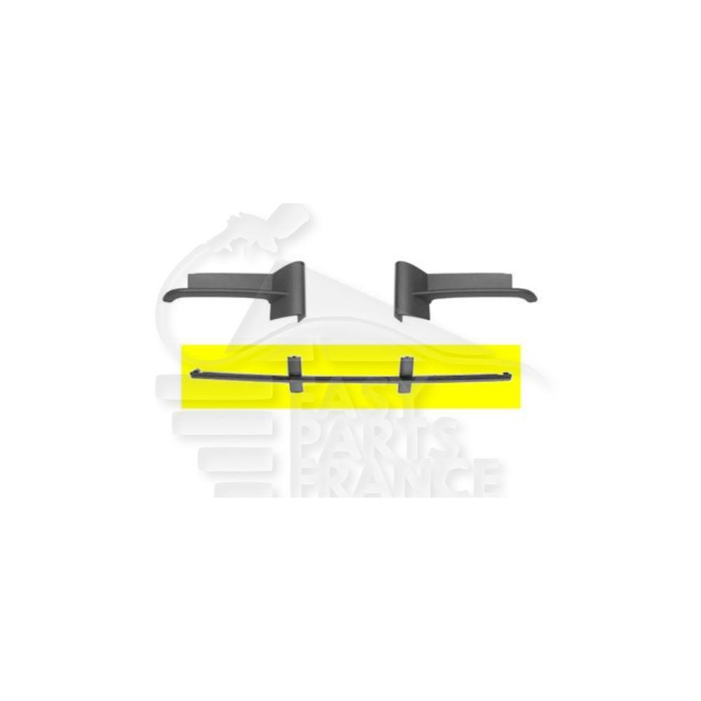 GRILLE CENTRALE DE PARE-CHOC AVANT NOIRE pour BMW S7