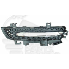 GRILLE DE PC AVD NOIRE FEU DE JOUR RECT - 