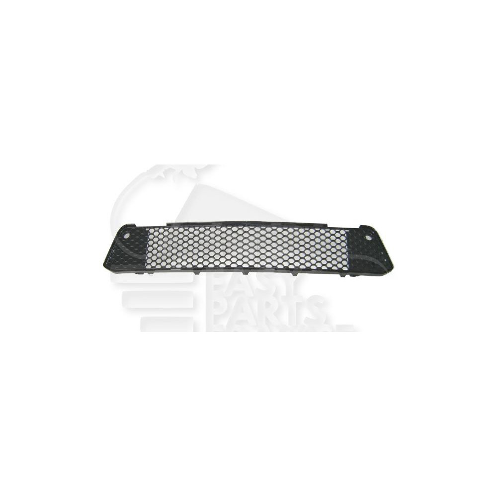 GRILLE DE PARE-CHOC AVANT CENTRALE NOIRE pour MERCEDES CLASSE S - W221
