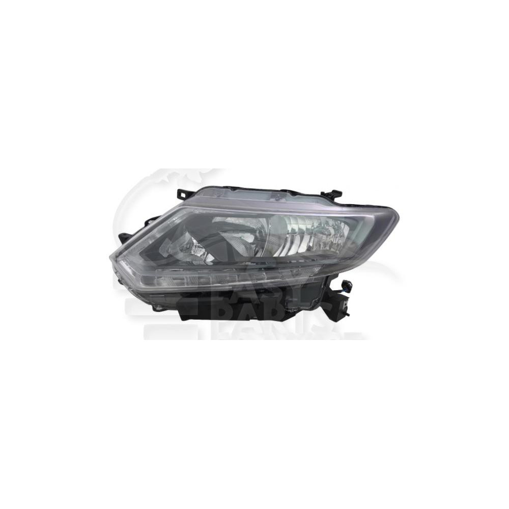 PHARE OPTIQUE GAUCHE H9+H11 ÉLECTRIQUE AVEC MOTEUR - LED pour NISSAN X TRAIL