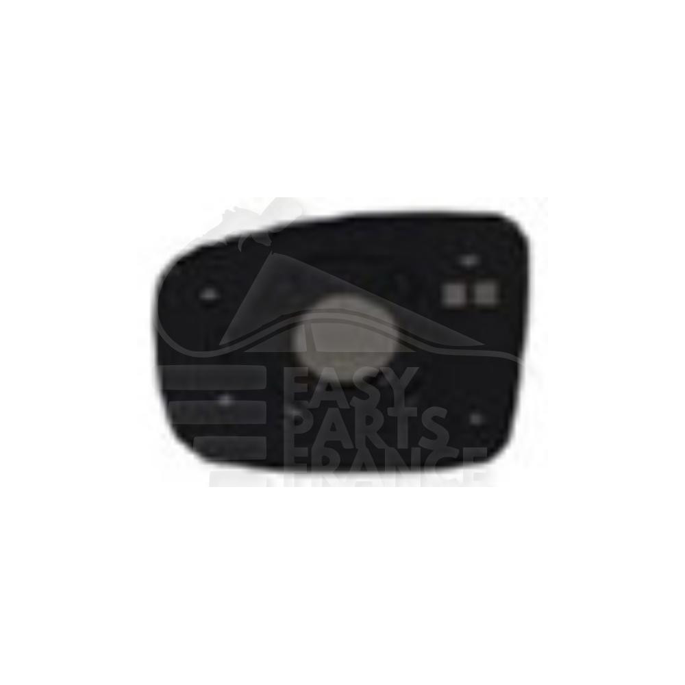 GLACE DE RÉTROVISEUR DROIT CONVEXE pour HYUNDAI I-10