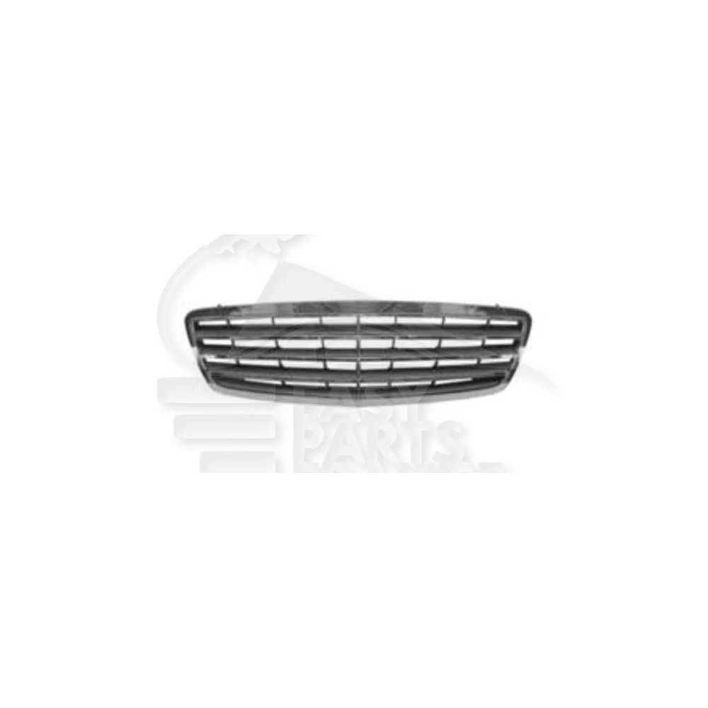 GRILLE DE CALANDRE CHROMEE/NOIRE pour MERCEDES CLASSE C - W203
