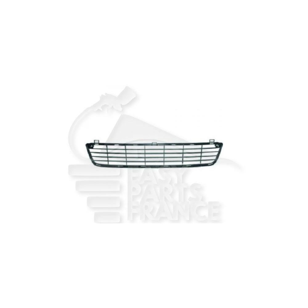 GRILLE CENTRALE DE PARE-CHOC NOIRE pour TOYOTA HILUX