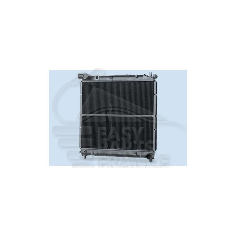 RADIATEUR 1.9 DROIT + CLIM 425 X 478 X 36 pour SUZUKI VITARA