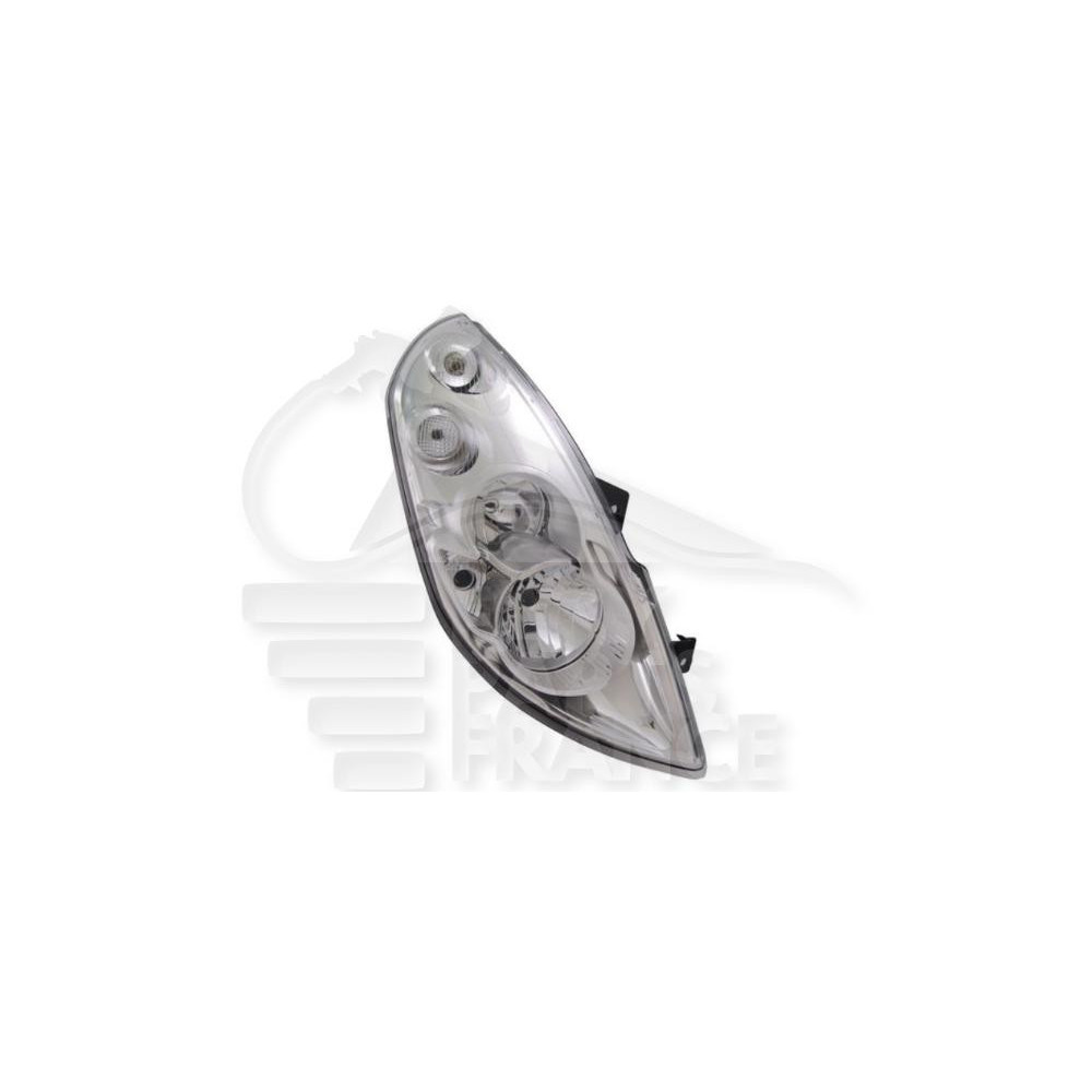 PHARE OPTIQUE DROIT H1+H7+H7 ÉLECTRIQUE AVEC MOTEUR pour OPEL MOVANO