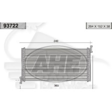 RADIATEUR DE CHAUFFAGE TOUS TYPES pour MERCEDES CLASSE C - W201