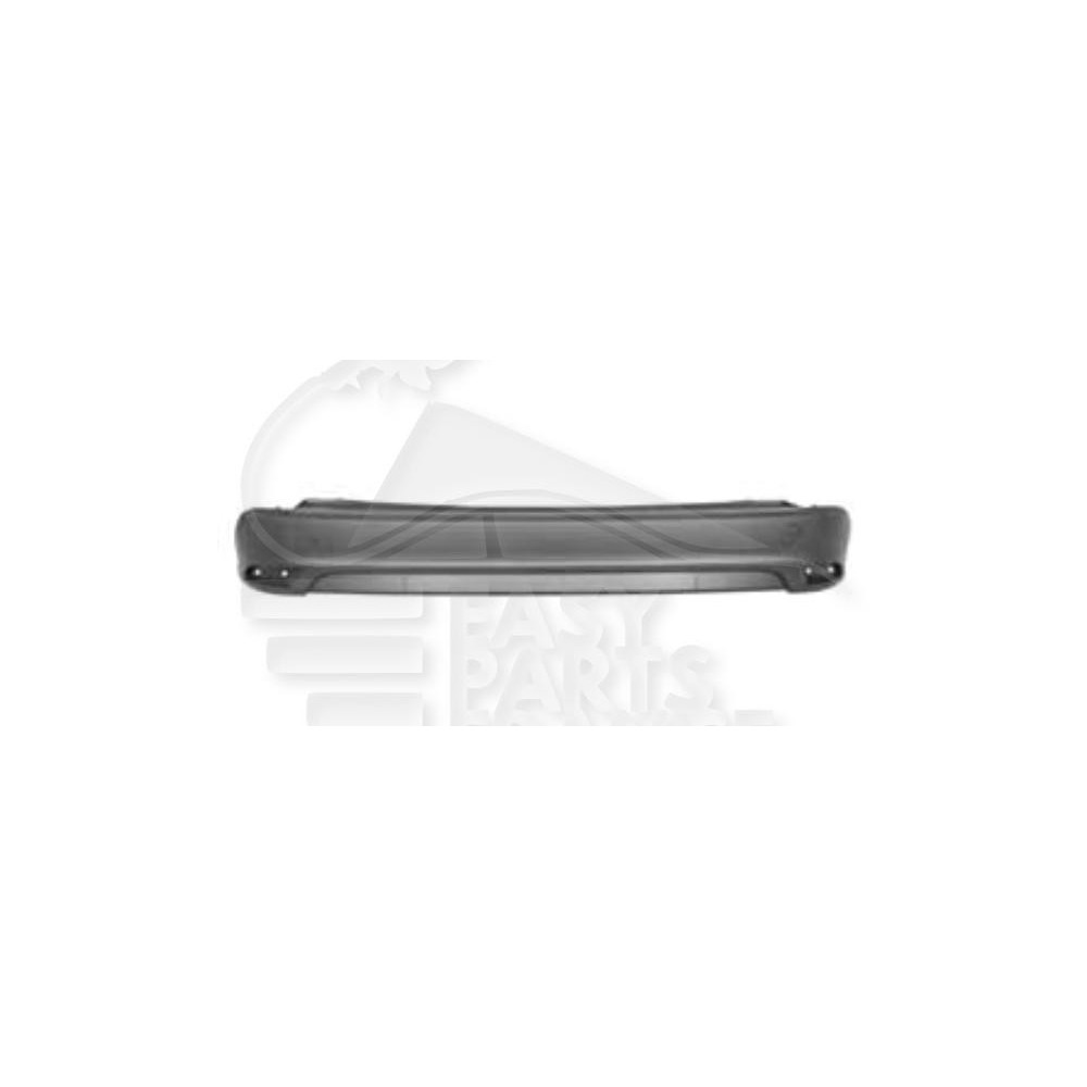 PARE-CHOC ARRIÈRE CENTRAL A PEINDRE AVEC SORTIE ÉCHAPPEMENT MODÈLE BREAK pour FORD FOCUS