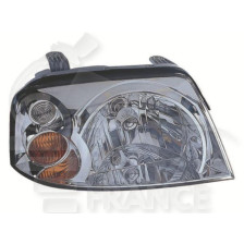 PHARE OPTIQUE DROIT H4 ÉLECTRIQUE SANS MOTEUR pour HYUNDAI ATOS
