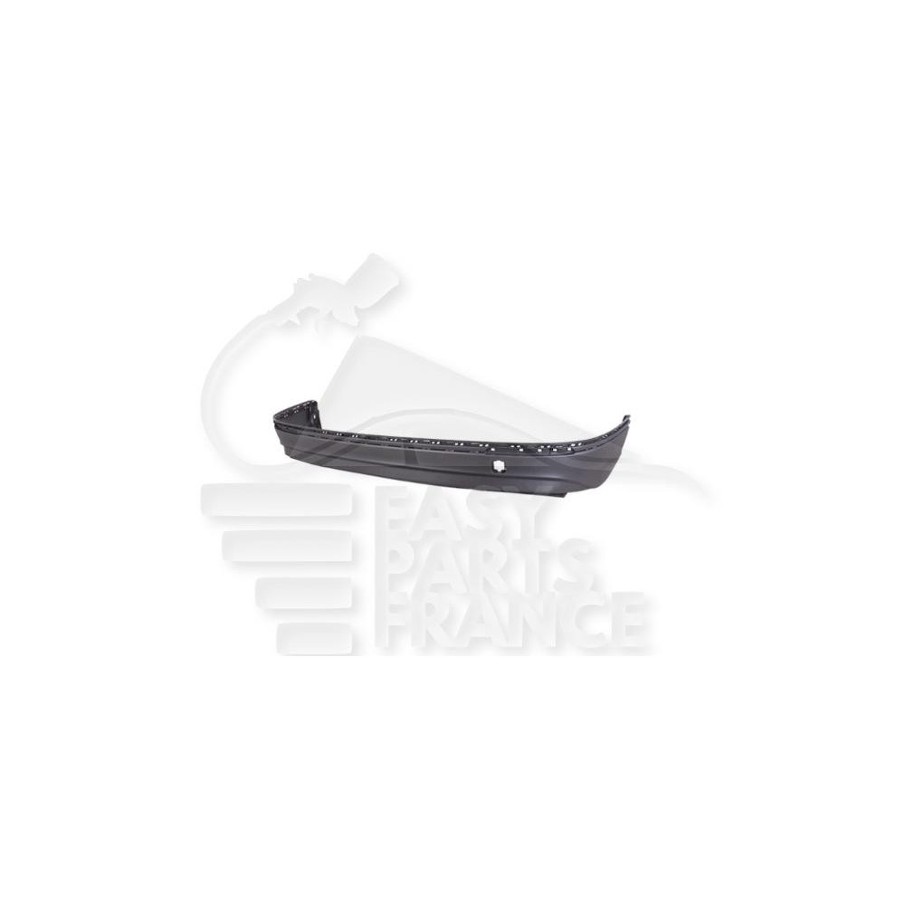 SPOILER DE PARE-CHOC ARRIÈRE AVEC EMPLACEMENT MOULURE NOIR AVEC OU SANS PACKONTROL pour VOLKSWAGEN TIGUAN