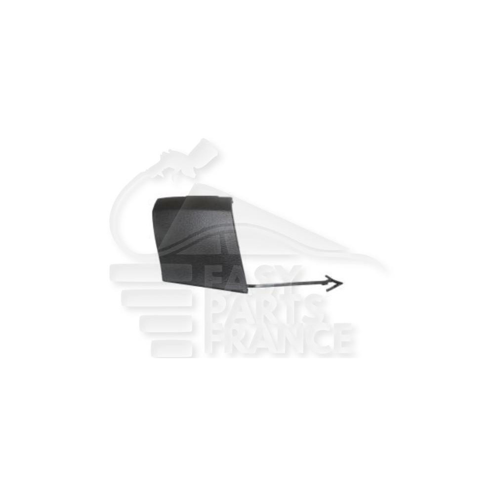 CACHE CROCHET DE PARE-CHOC ARRIÈRE A PEINDRE pour MERCEDES CLASSE GLC - X253/C253