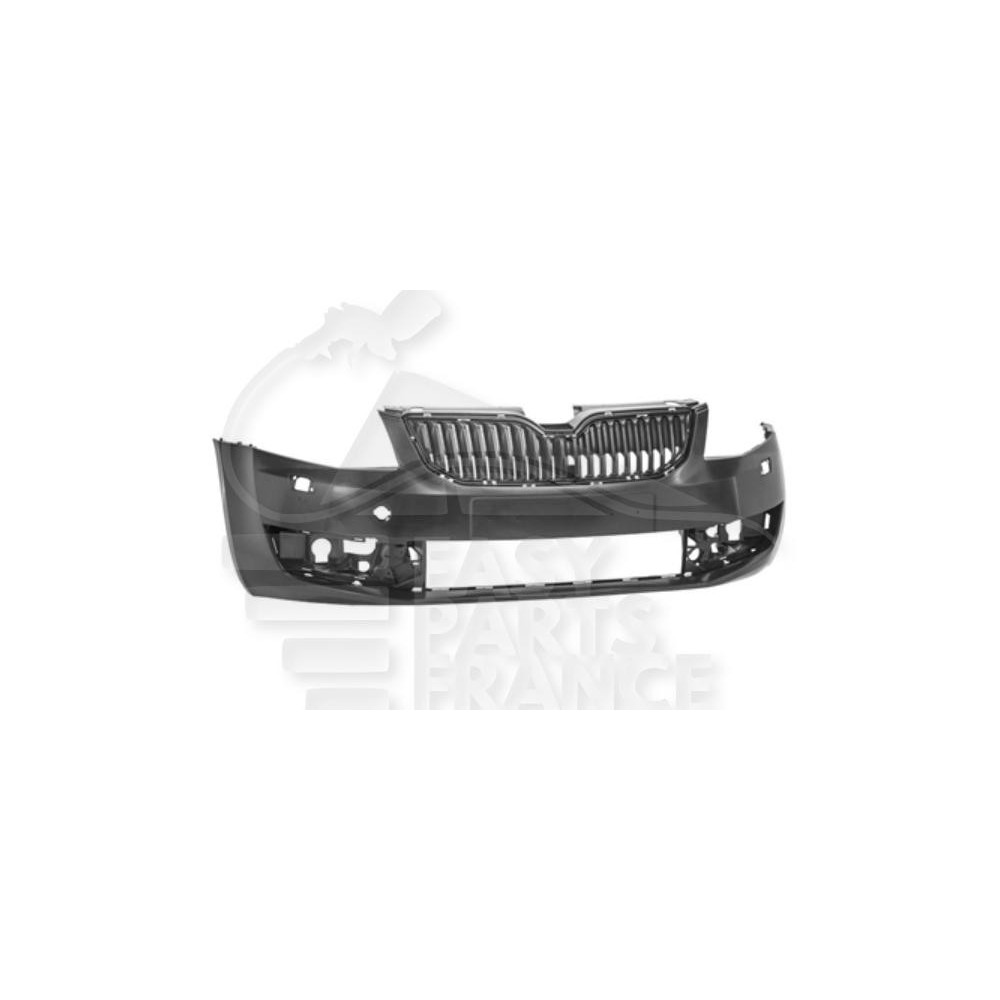 PARE-CHOC AVANT A PEINDRE AVEC LAVE PHARE  et  PACKONTROL pour SKODA OCTAVIA