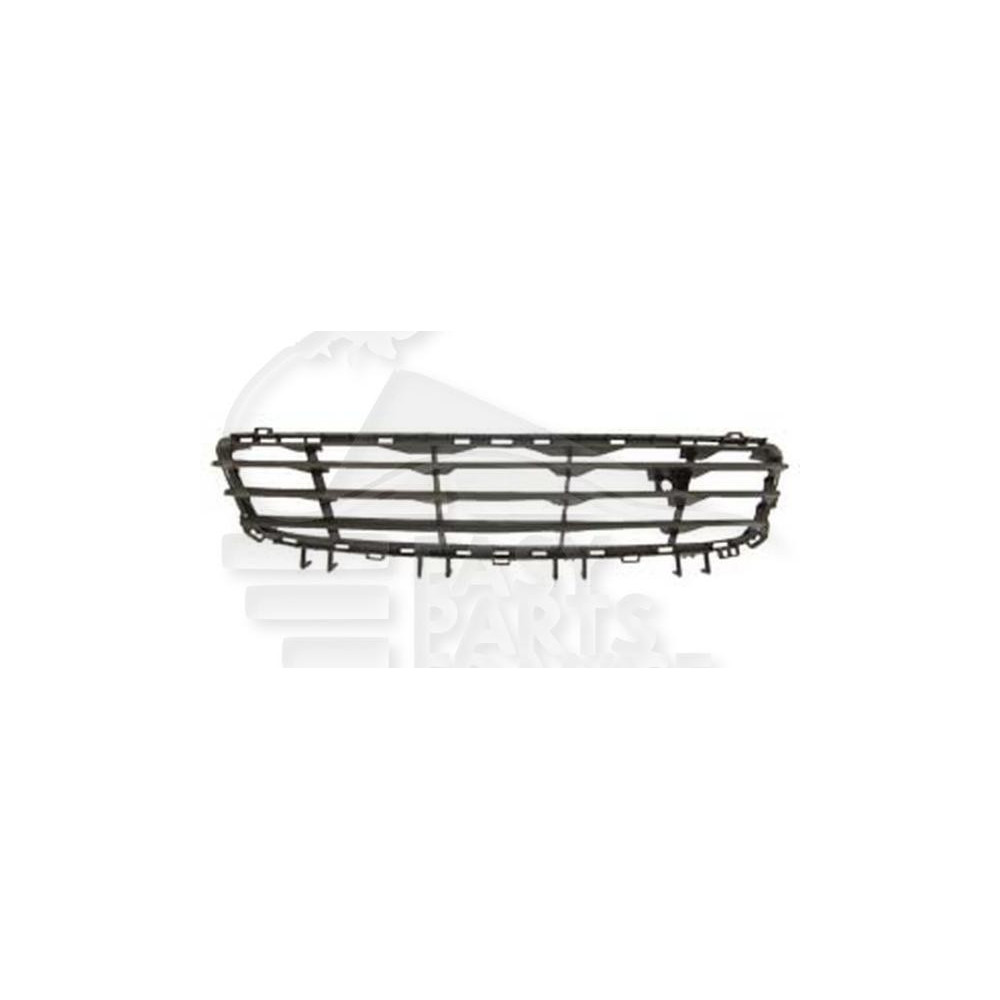 GRILLE DE PARE-CHOC AVANT CENTRALE NOIRE pour OPEL ASTRA