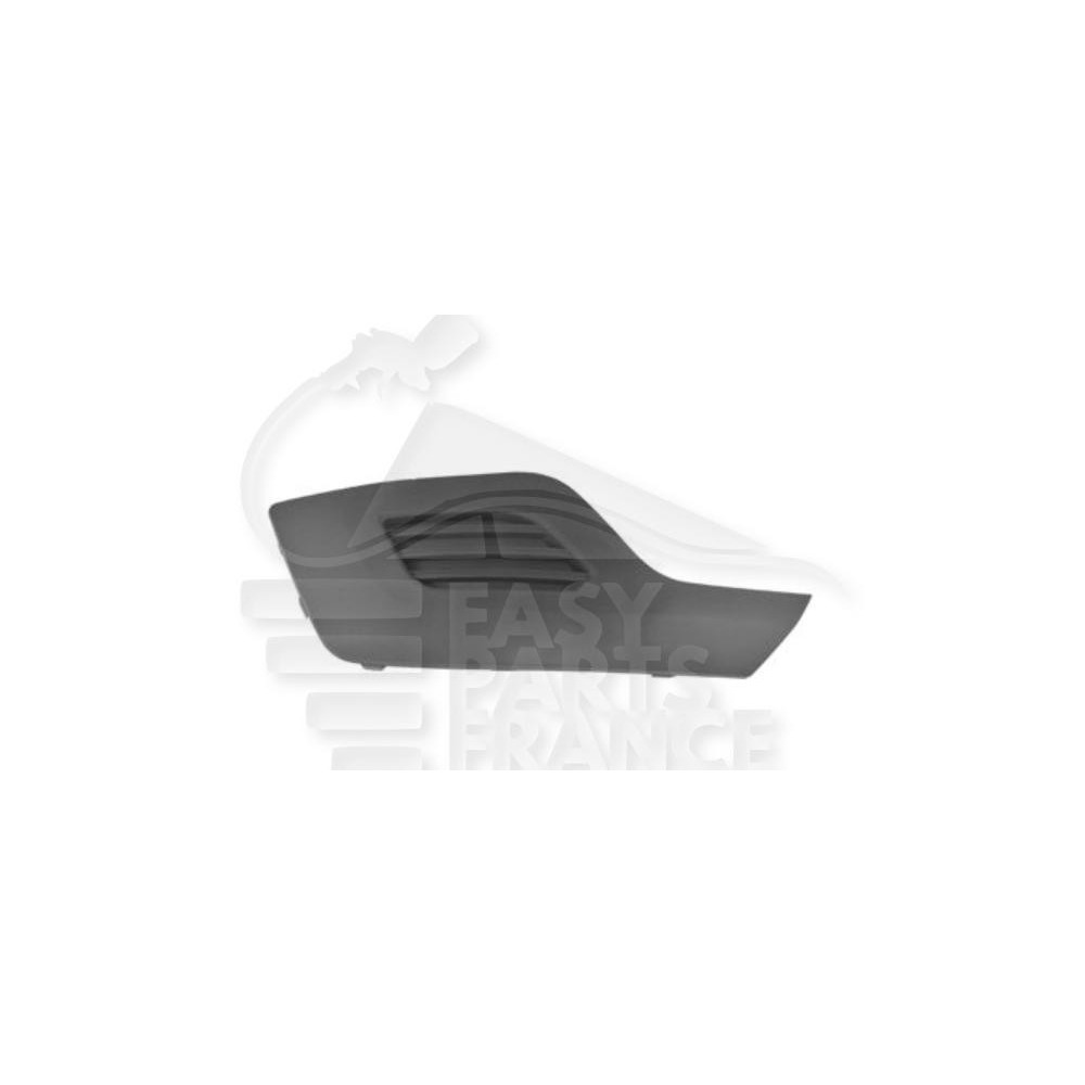 GRILLE DE PARE-CHOC AVANT-DROIT SANS EMPLACEMENT ANTI-BROUILLARD pour FORD TRANSIT CUSTOM