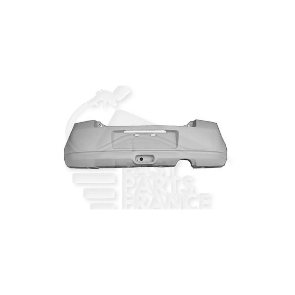 PARE-CHOC ARRIÈRE A PEINDRE AVEC EMPLACEMENT FEU pour SUZUKI SWIFT