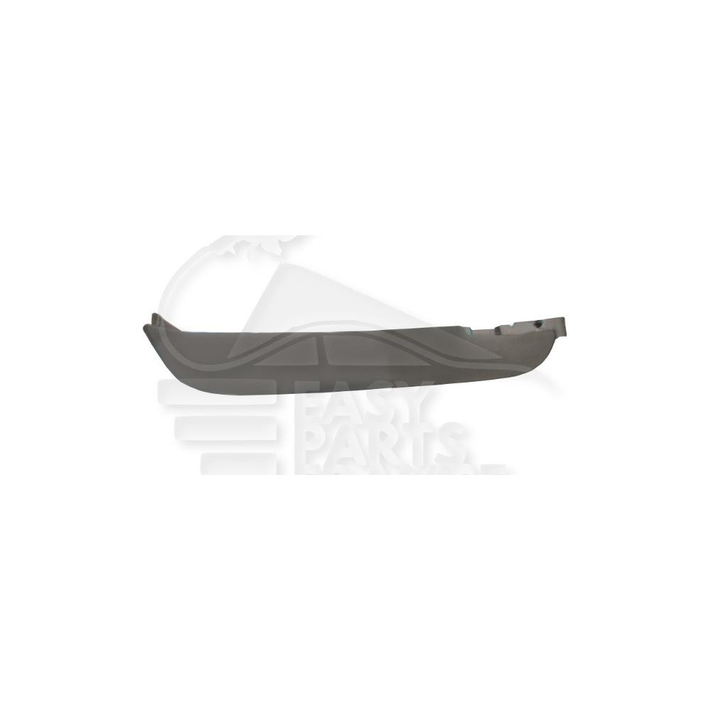 SPOILER DE PARE-CHOC AVANT-DROIT NOIR - MODÈLE PURE pour LAND ROVER EVOQUE
