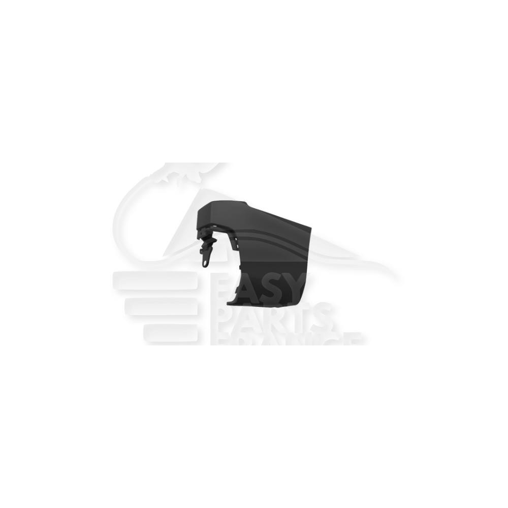 CROSSE DE PARE-CHOC ARRIÈRE-DROIT NOIRE HAYON CHASSIS LONG pour CITROEN BERLINGO