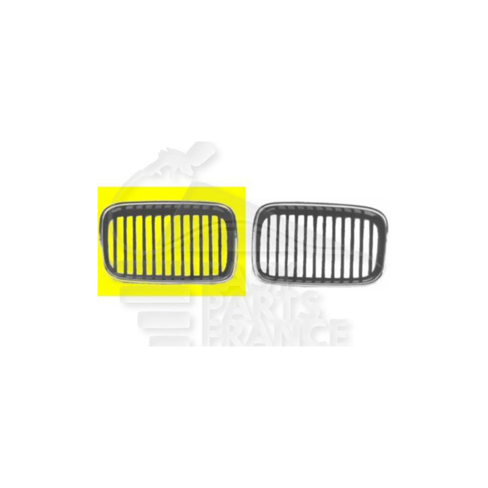 GRILLE DE CALANDRE AVANT-DROIT pour BMW S3 E36 4 PTES
