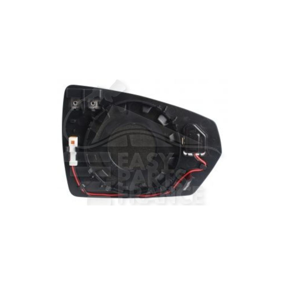 GLACE DE RÉTROVISEUR GAUCHE CHAUFFANT pour VOLKSWAGEN POLO