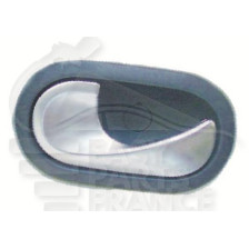 POIGNÉE PORTE INTÉRIEUR AVANT-DROIT/ARRIÈRE-DROIT - LEVIER CHROME - BASE NOIRE - CABLE pour DACIA DUSTER