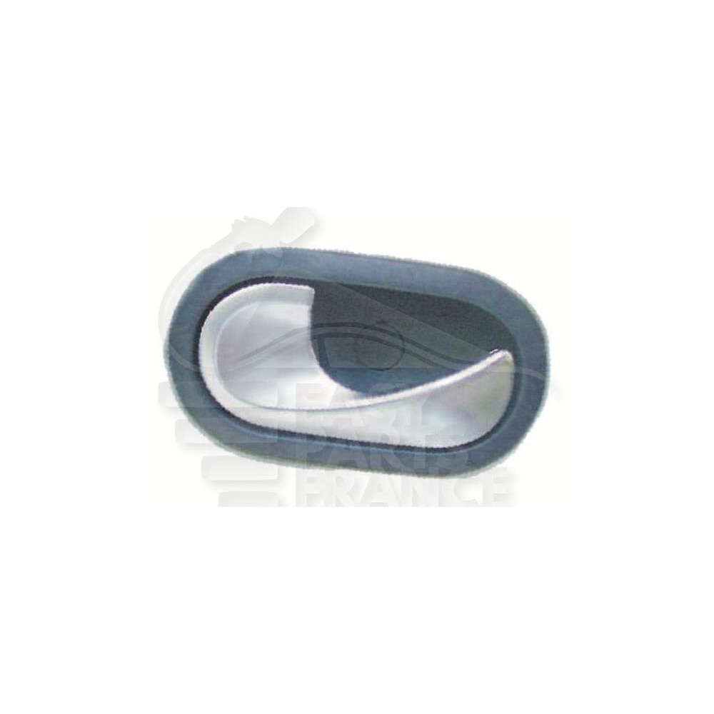 POIGNÉE PORTE INTÉRIEUR AVANT-DROIT/ARRIÈRE-DROIT - LEVIER CHROME - BASE NOIRE - CABLE pour DACIA DUSTER