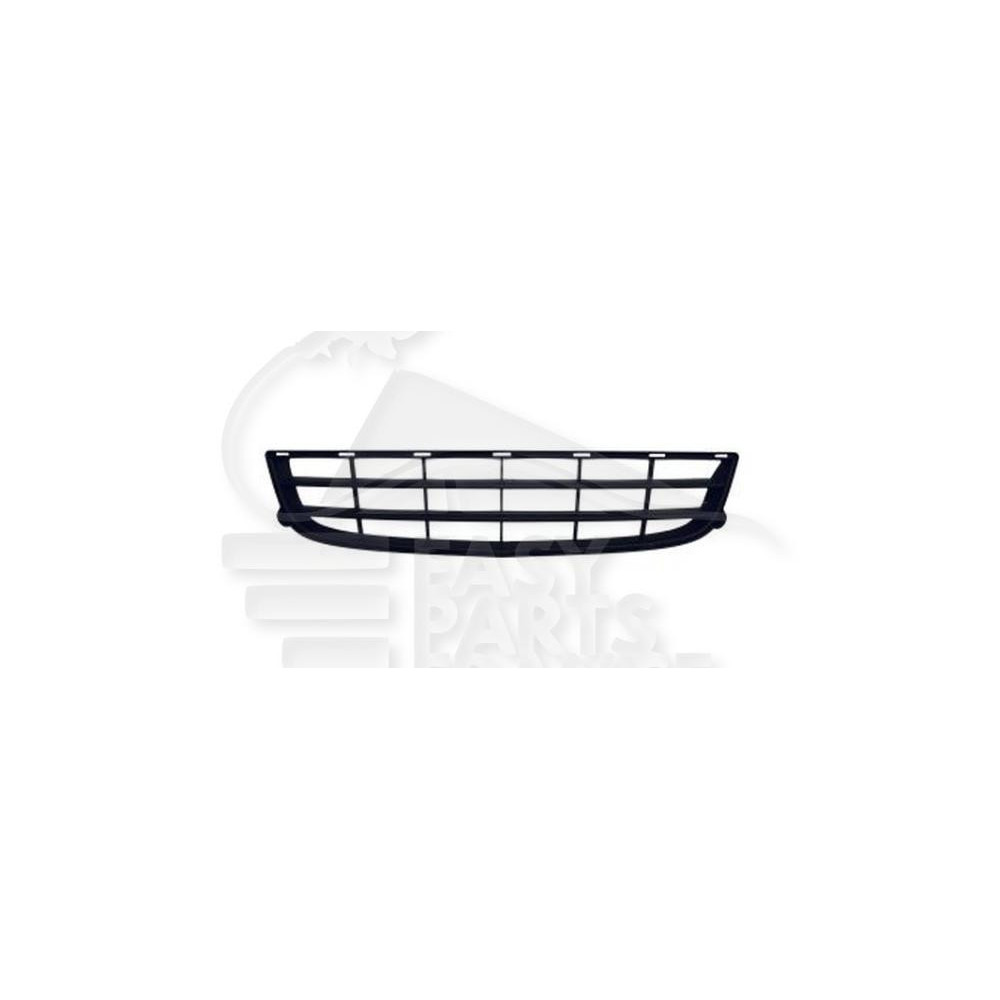 GRILLE DE PARE-CHOC AVANT CENTRALE NOIRE pour OPEL AGILA