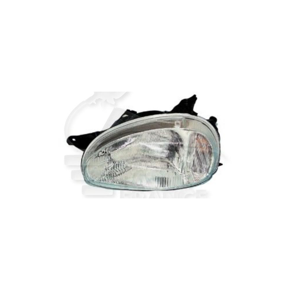 PHARE OPTIQUE GAUCHE H4 MANUEL pour OPEL CORSA