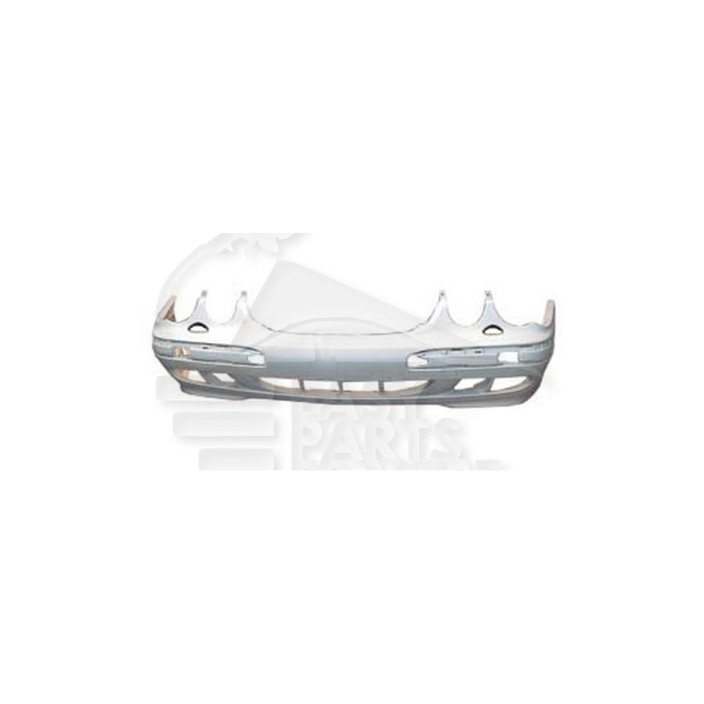 PARE-CHOC AVANT A PEINDRE AVEC LAVE PHARE pour MERCEDES CLASSE E - W210
