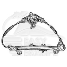 LEVE VITRE AVANT-DROIT MANUEL 2 PORTES pour FIAT PALIO