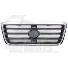 GRILLE DE CALANDRE ARGENT/NOIRE 