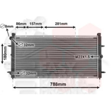 RADIA TT TYPES  720 X 355 X 32 
