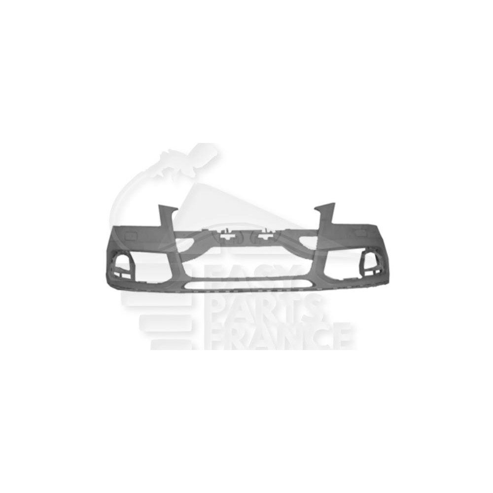 PARE-CHOC AVANT A PEINDRE AVEC LAVE PHARE - SANS PACKONTROL pour AUDI Q5