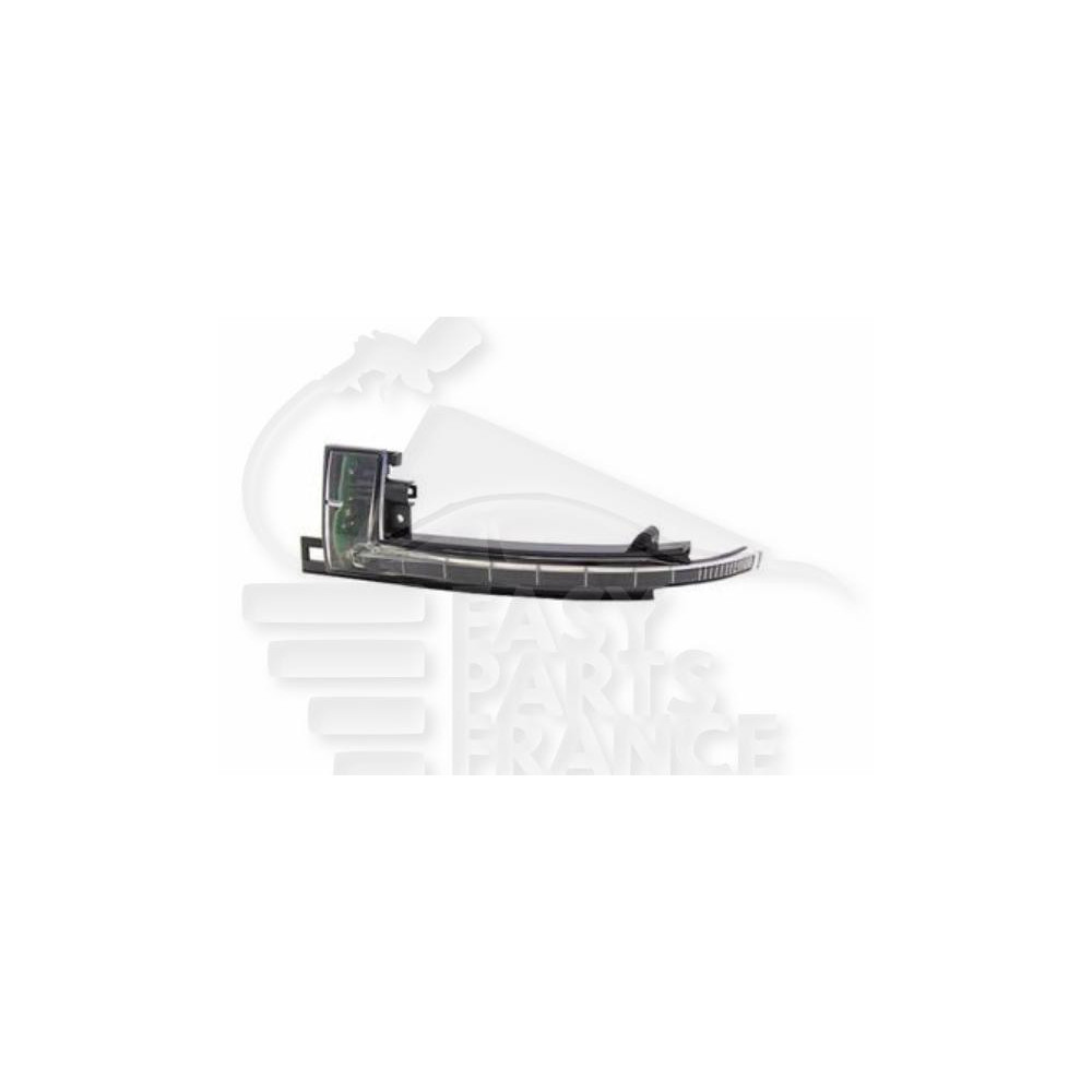 FEU DE RÉTROVISEUR GAUCHE BLANC LED → 05/10 pour AUDI A3