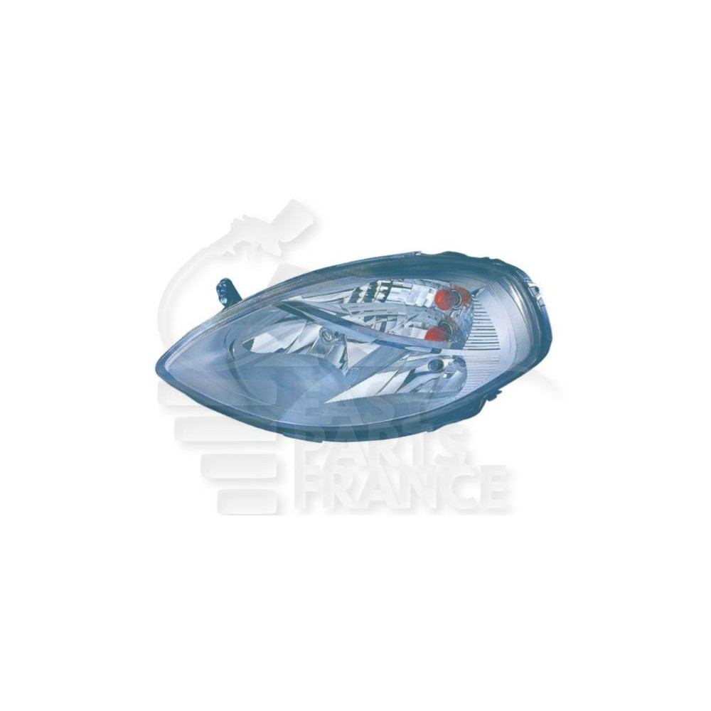 PHARE OPTIQUE GAUCHE H7+H3 ÉLECTRIQUE SANS MOTEUR pour LANCIA YPSILON