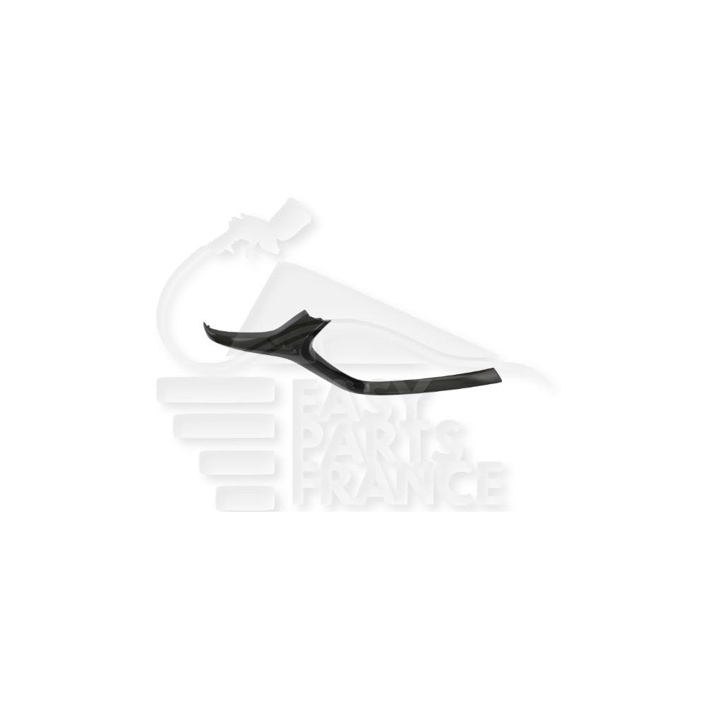 MOULURE INFÉRIEUR AVANT-DROIT DE GRILLE DE CALANDRE NOIRE pour MAZDA MAZDA 3