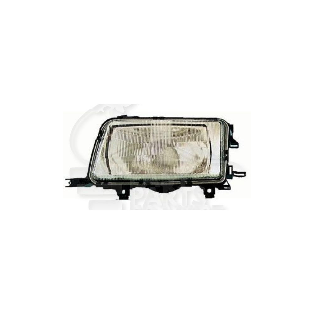 PHARE OPTIQUE GAUCHE H4 MANUEL OU ÉLECTRIQUE SANS MOTEUR pour AUDI 80